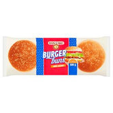 DAN CAKE WEIZEN-HAMBURGER-ROLLEN MIT SESAM 300 G (6 X 50 G)